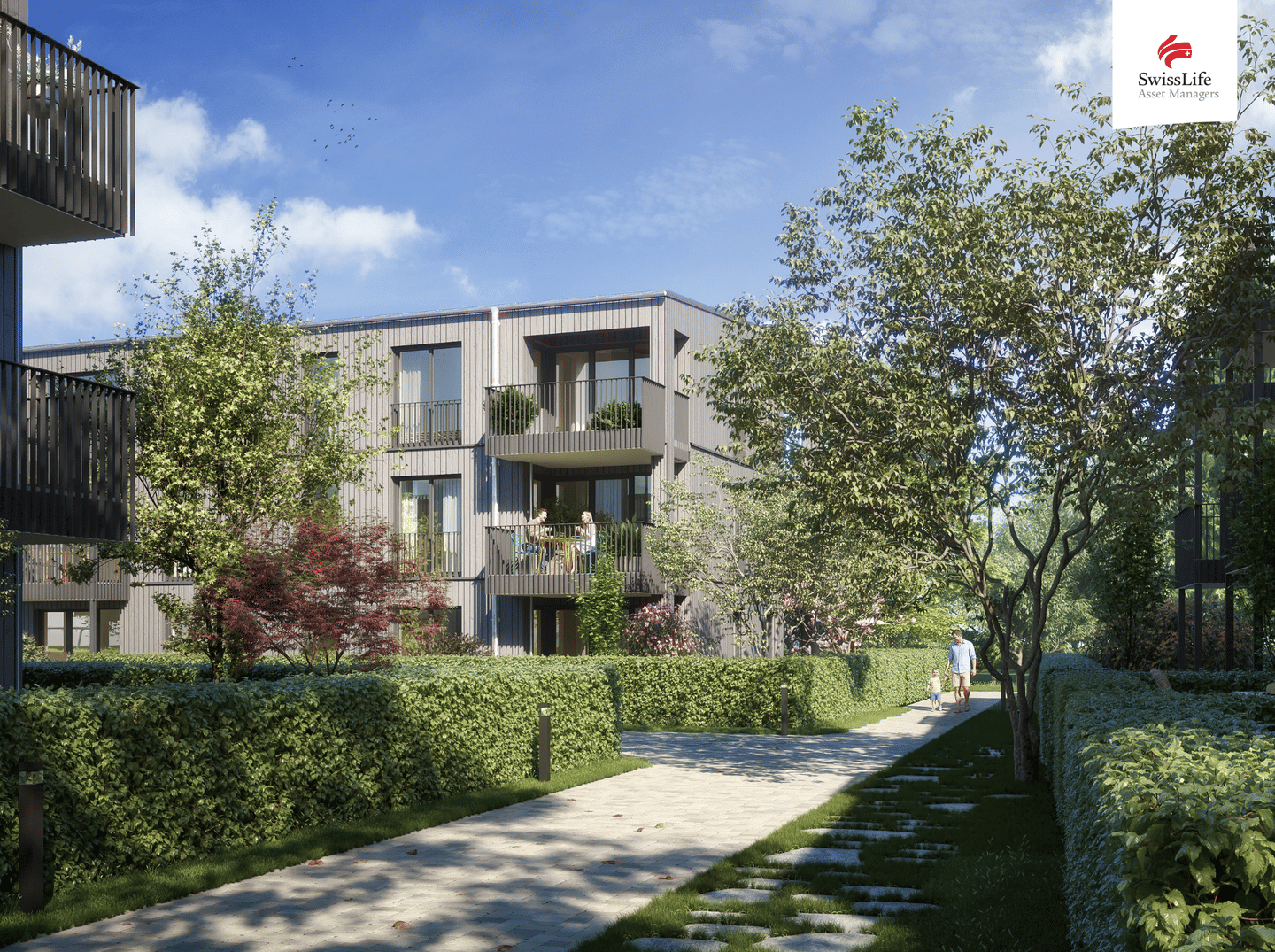 CUBIO | 3-Zi. Erdgeschosswohnung mit Garten | EH40 | München-Aubing – München – Vorschaubild 4