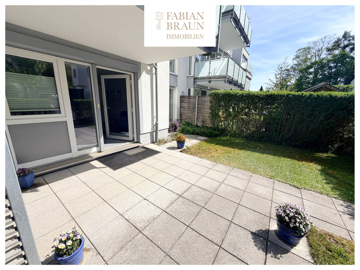 3-Zi-Praxis/Wohnung, Garten, barrierefrei, Carport, EBK, 2 WC´s, Dusche, 90482 Nürnberg – Nürnberg – Bild 1 von 3