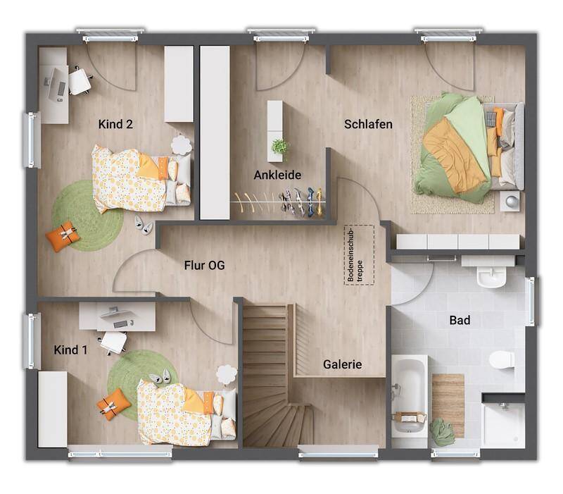 DEIN STADTHAUS INDIVIDUAL - Nimm Dir die Freiheit für Deinen persönlichen Haus-Grundriss - Wohnen und Leben wie es Dir gefällt – Saulheim – Vorschaubild 6