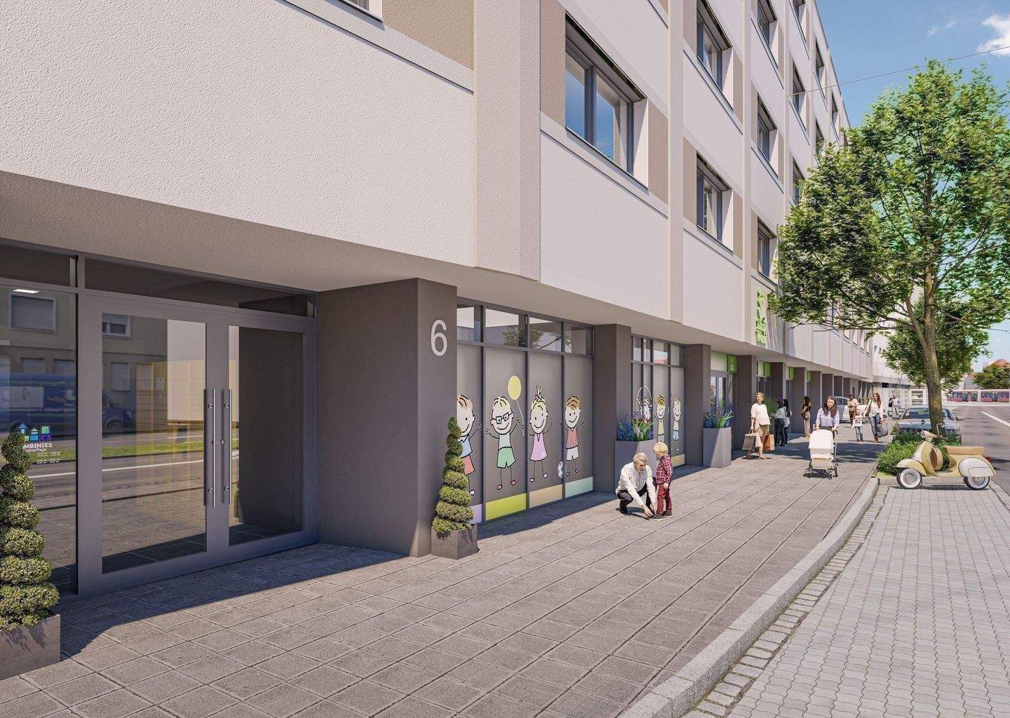 3 Zimmer & Dachterrasse - Neubau-Maisonette über zwei Etagen – Nürnberg – Vorschaubild 3