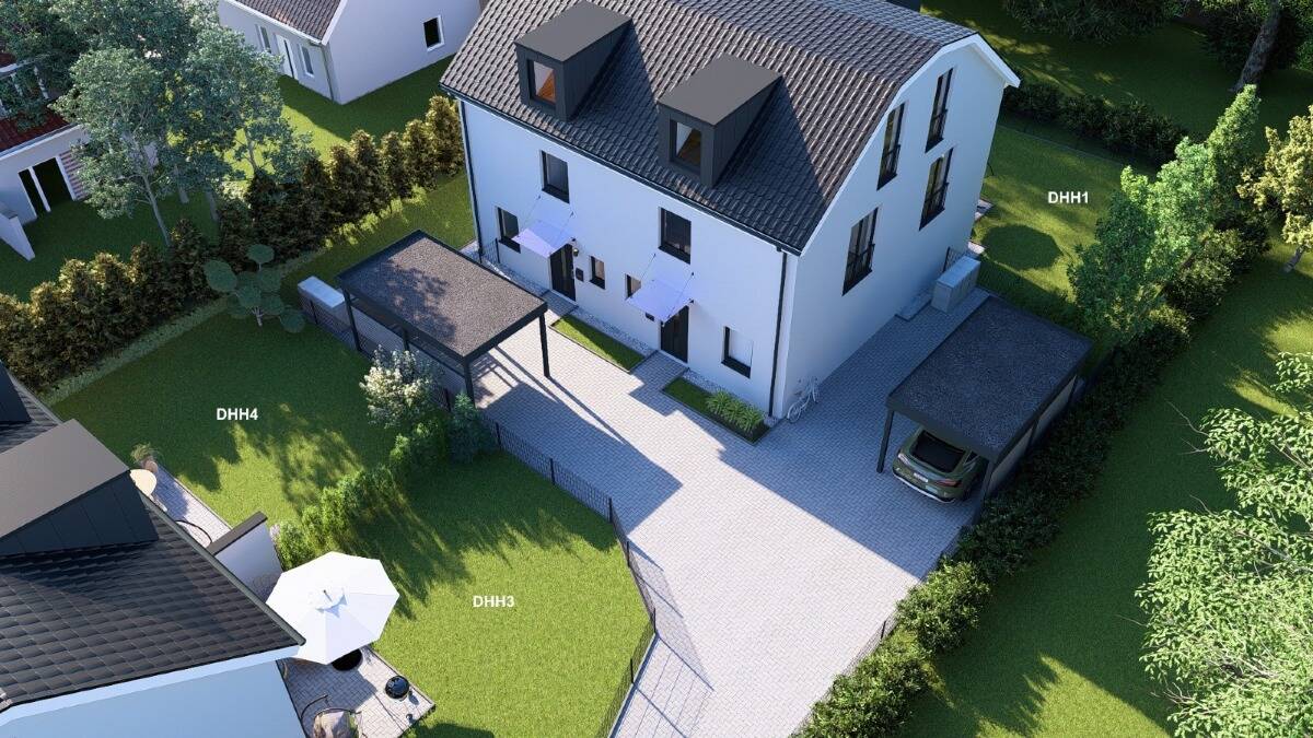 KfW55-Neubau in Top-Lage: moderne Doppelhaushälfte Nähe S-Bahn Ottobrunn – Hohenbrunn – Vorschaubild 5