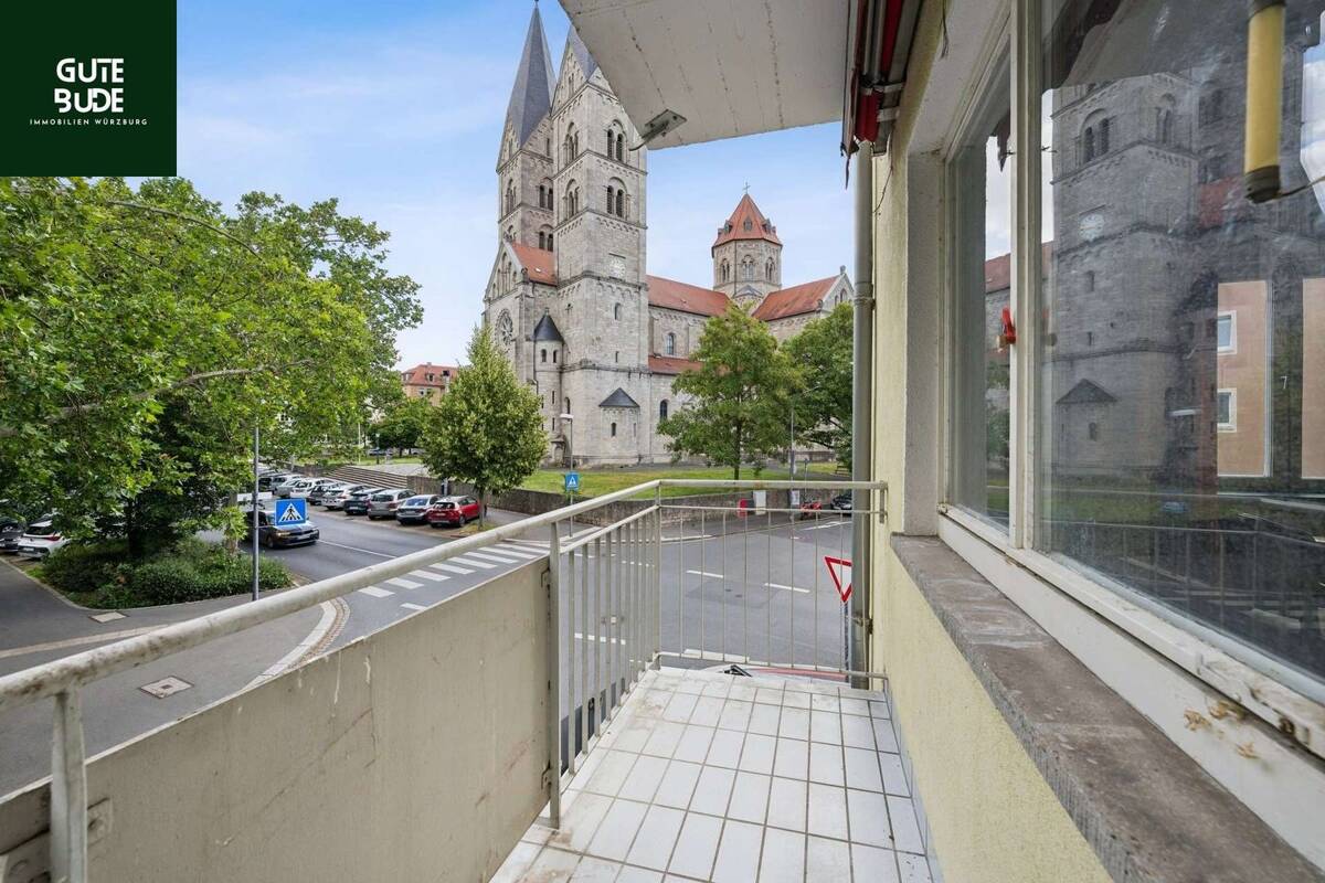 reserviert: Top-Lage trifft Potenzial: 4-Zimmer-Wohnung mit Balkon in begehrter Lage – 97072 Würzburg – Bild 1 von 9
