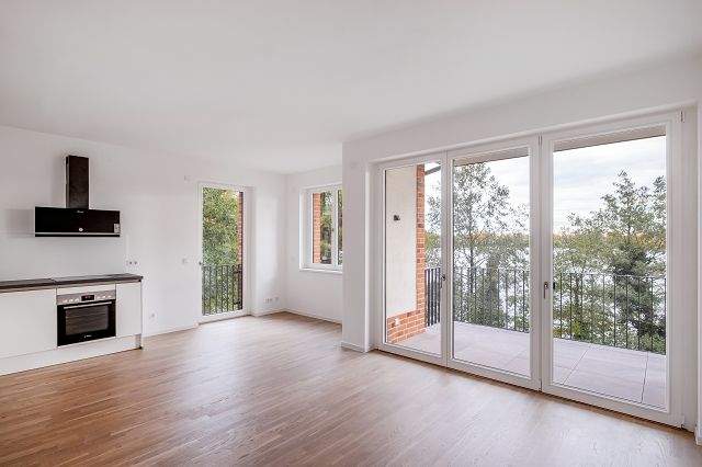 Wohnen mit Südloggia und Havelblick auf der Insel Eiswerder