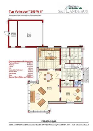 Schöne Villa auf ruhigem Grundstück in Groß Flottbek (Neubau) – 22607 Hamburg – Vorschaubild 2
