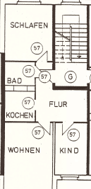 Familienfreundliche 3-Zimmerwohnung – Wernigerode – Vorschaubild 9