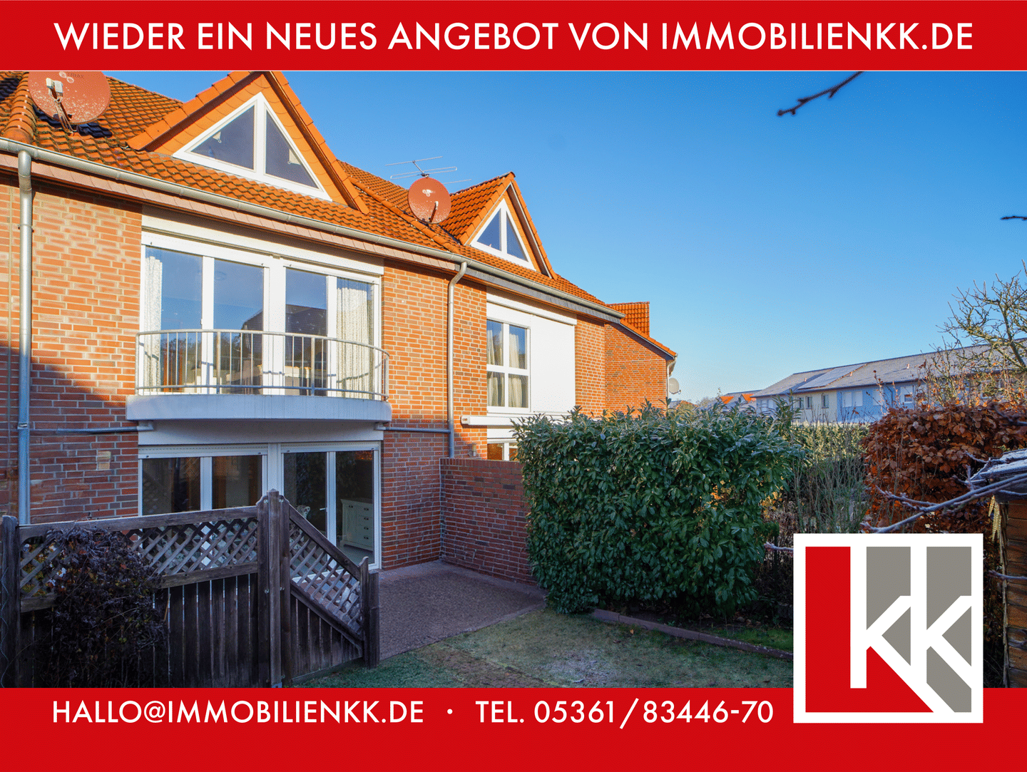 Familienglück am Hageberg - ein Reihenhaus in ruhiger Lage – Wolfsburg – Bild 1 von 9