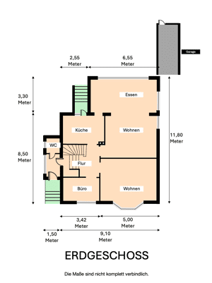Einfamilienhaus mit großem Grundstück und großem Potenzial. – 22145 Hamburg – Vorschaubild 7