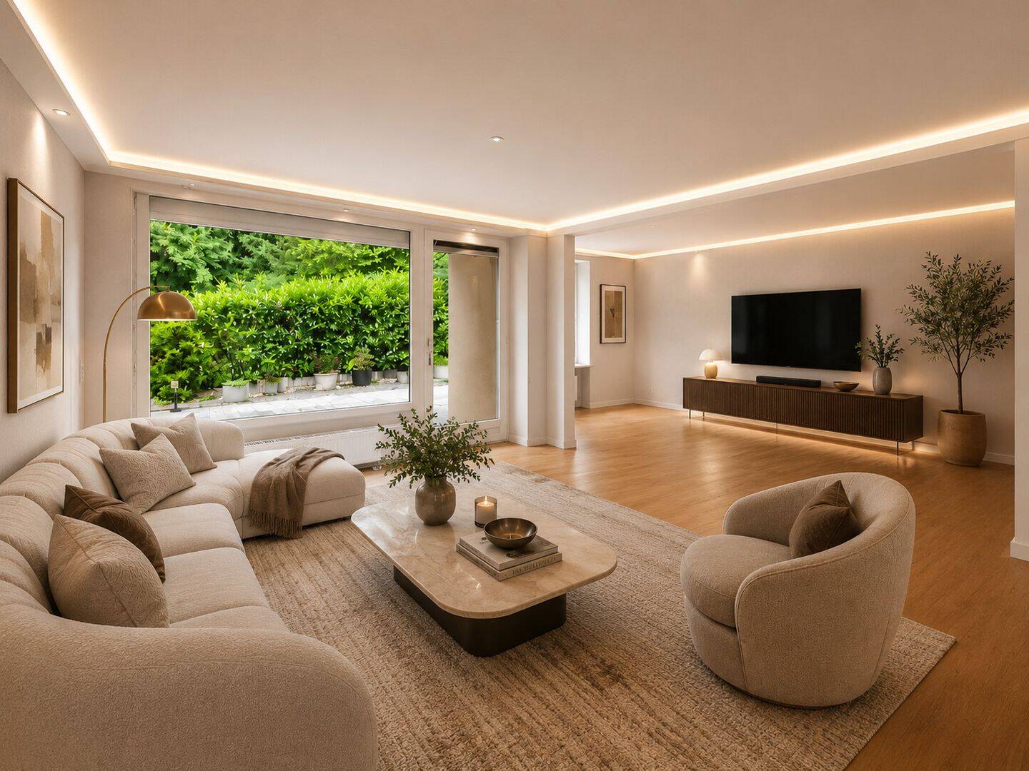 Charmante 4-Zimmer-Wohnung mit Atrium & Garten in Poppenbüttel – Hamburg – Vorschaubild 3