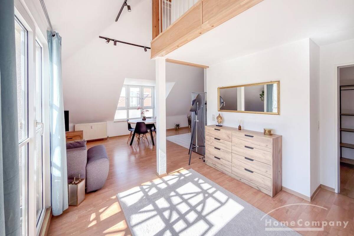 26776 HomeCompany Dresden Möbliert/Furnished 1,5-Zimmer Wohnung in Dresden-Niedersedlitz max. 2 Personen – 1257 Dresden – Bild 1 von 9