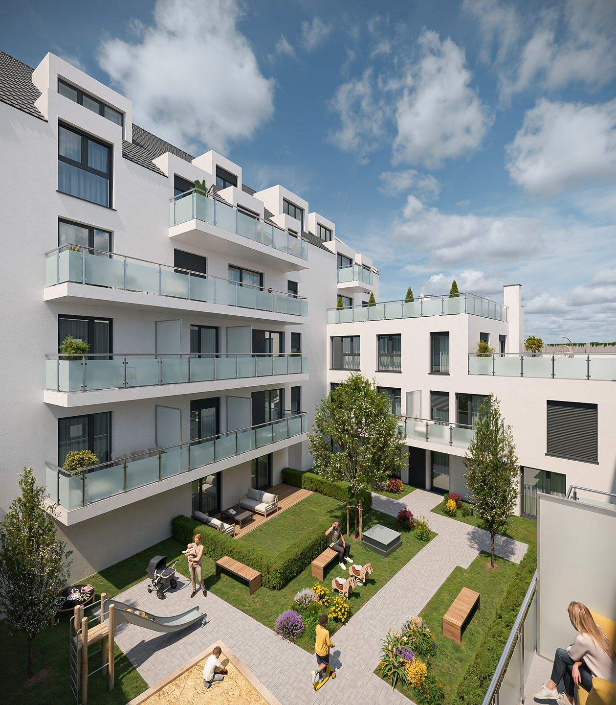 Modern und Großzügig: Neubau-Highlight mit Sonnen-Terrasse – Aachen – Vorschaubild 2