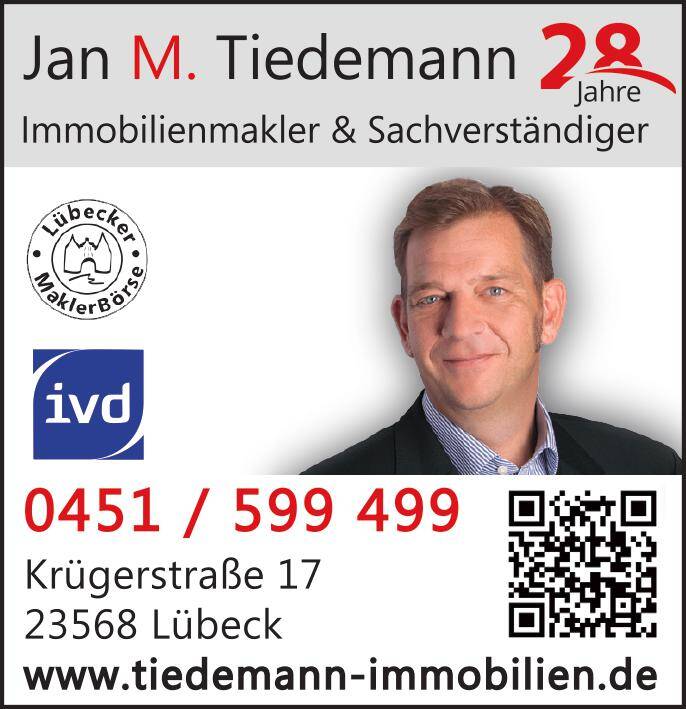 Einfamilienhaus auf rd. 80 m² mit 3,5 Zimmern auf 748 m² großem Eigenlandgrundstück – Lübeck – Vorschaubild 2