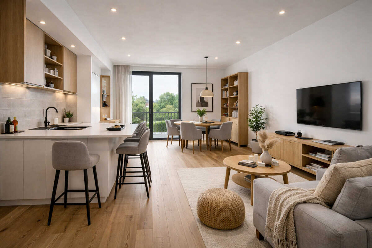 KREUZBERG: BESTE LAGE: ERSTBEZUG im LUXUS Neubau: 2-Zi mit 31 m² und Balkon ab 2027 BEZUGSBEREIT – Berlin – Vorschaubild 2