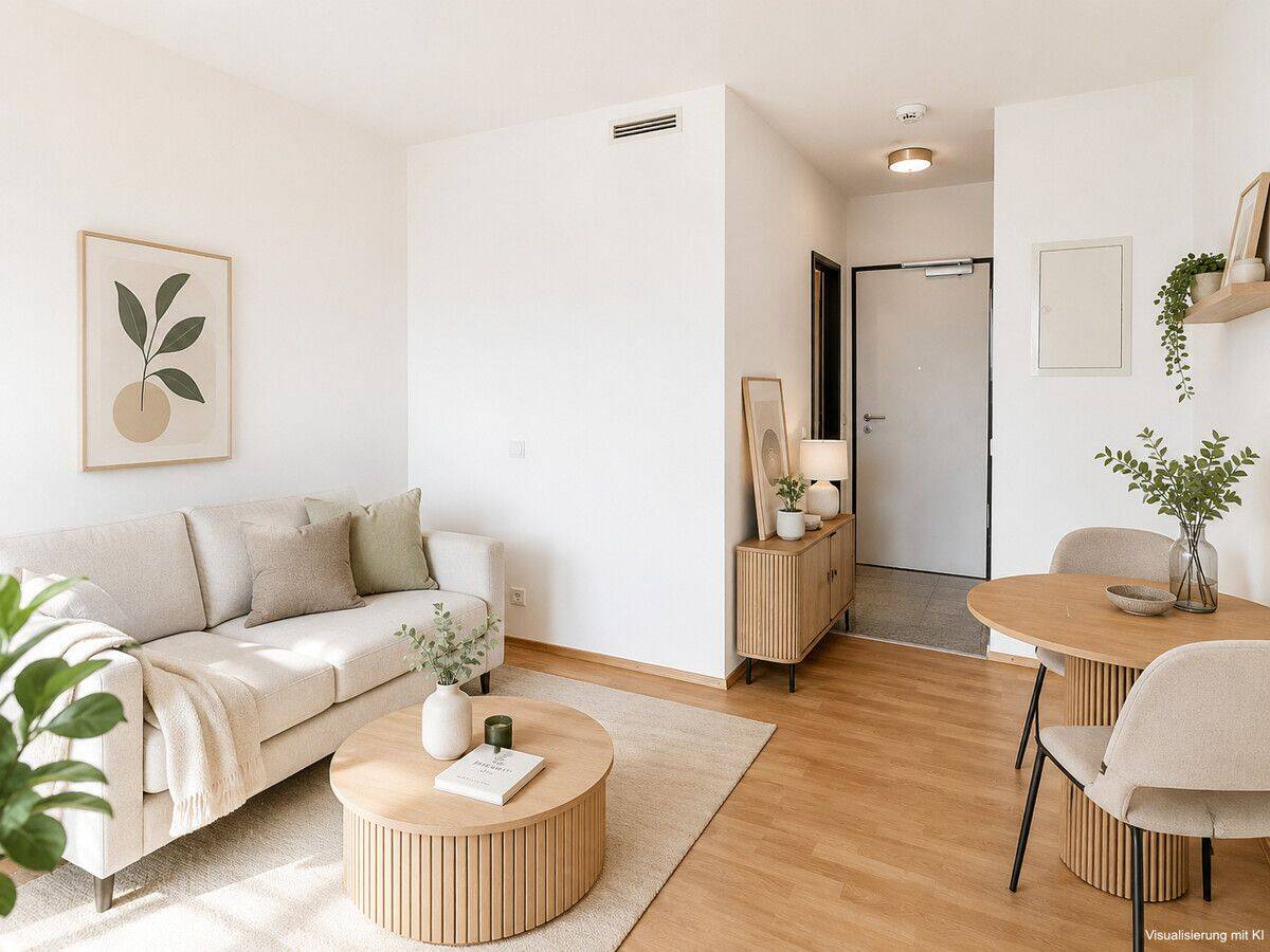 Moderne 1-Zimmer-Wohnung mit Balkon, Einbauküche und Aufzug – 80687 München – Bild 1 von 5