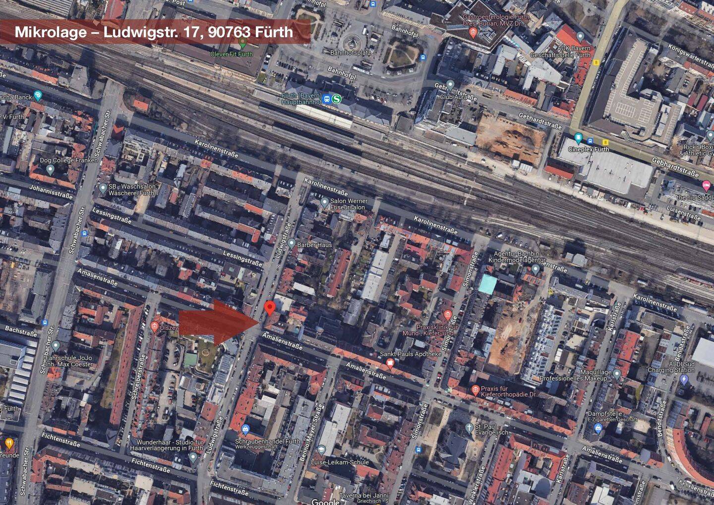 Attraktives Anlageobjekt mit Entwicklungspotential - Wohnhaus (6 Wohnungen) + Café – Fürth – Vorschaubild 9
