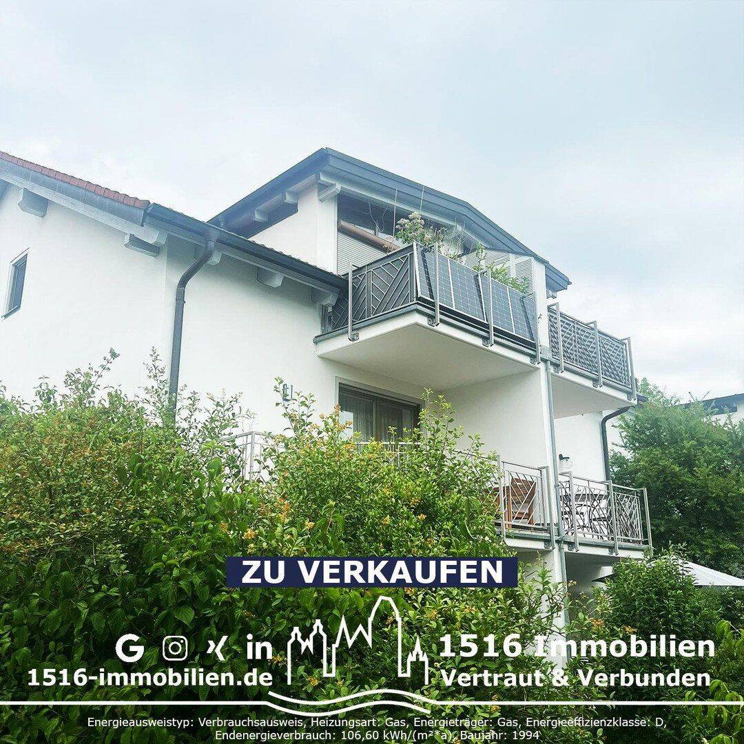 3ZKB Dachgeschosswohnung mit sonnigem Balkon – Ingolstadt – Vorschaubild 3