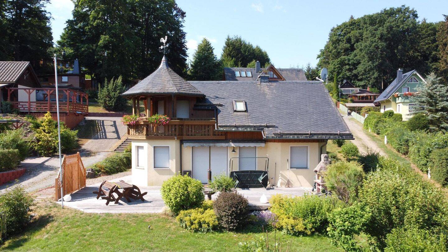 Seeblick. Sauna. Sonnenuntergänge. – Saalburg-Ebersdorf – Bild 1 von 9