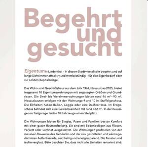Energieeffizient und großzügig wohnen in Lindenthal – modernisierte 4-Zimmer mit Balkon & Loggia!WE5 – 50931 Köln – Vorschaubild 7