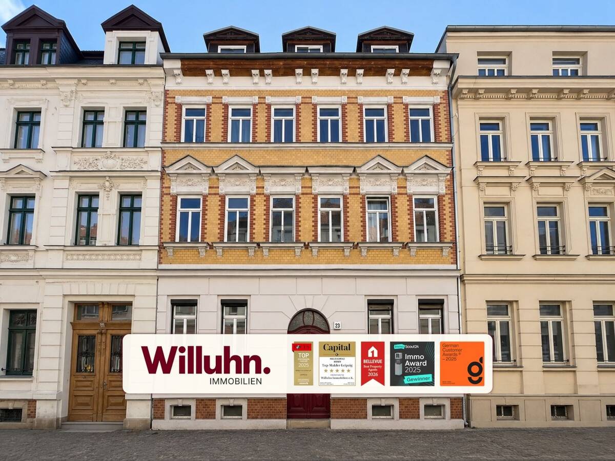 Attraktive 4-Zimmer-Wohnung mit durchdachtem Grundriss und Tageslichtbad – 4177 Leipzig – Bild 1 von 9