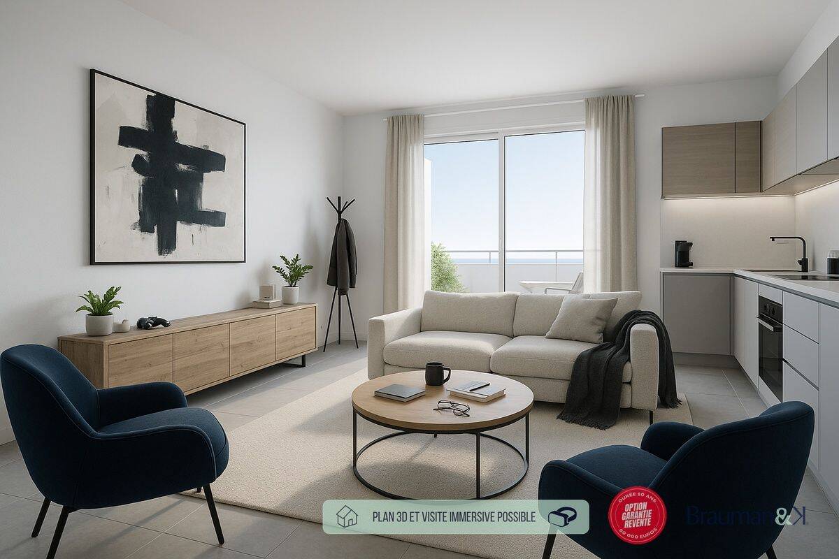 Appartement 3 pièces 62 m² · à Bourgoin-Jallieu · 62 m² · 244 000 €