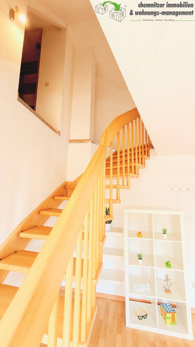 Individuelle Maisonettewohnung mit Vollausstattung - EBK, Dachterrasse, Gäste-WC – Chemnitz – Vorschaubild 5