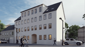 Stilvolle DG-Wohnung im sanierten Altbau mit Balkon, KfW-40 EE, Stellplatz und Top-Ausstattung – 39130 Magdeburg – Vorschaubild 2