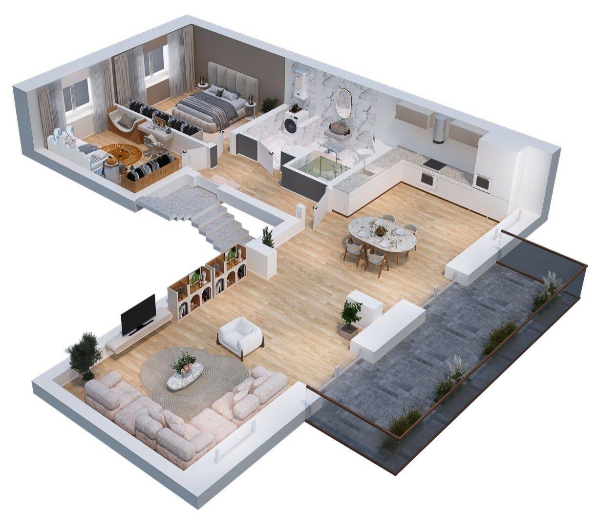 Letzte Chance! Energieflat** - 3 Raumwohnung mit Balkon zum Festpreis* – Chemnitz – Vorschaubild 4