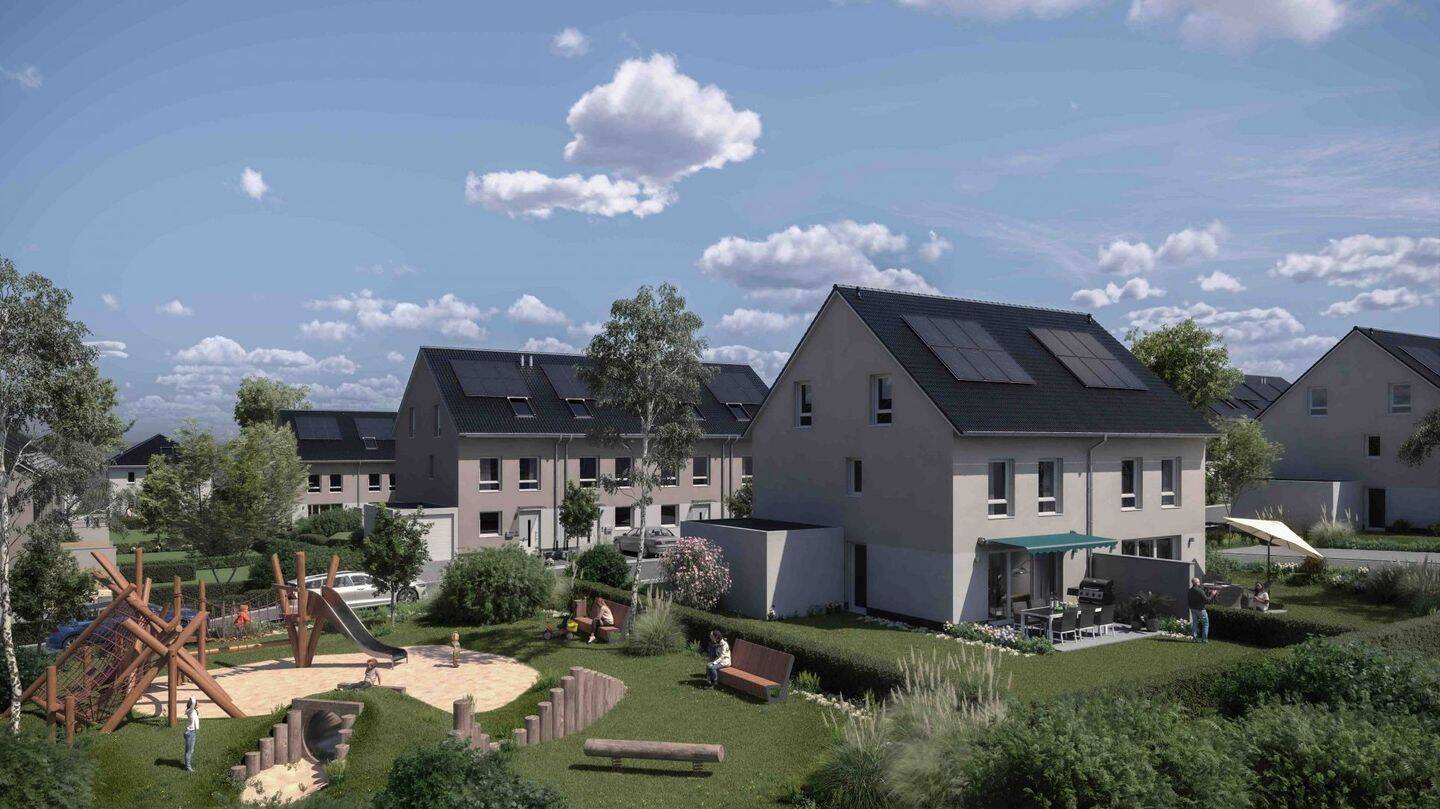 KFW 40 Förderung plus Nachhaltigkeit! Wohnen an der Zwillach mit zukunftsweisendem Energiekonzept – Roth – Bild 1 von 9