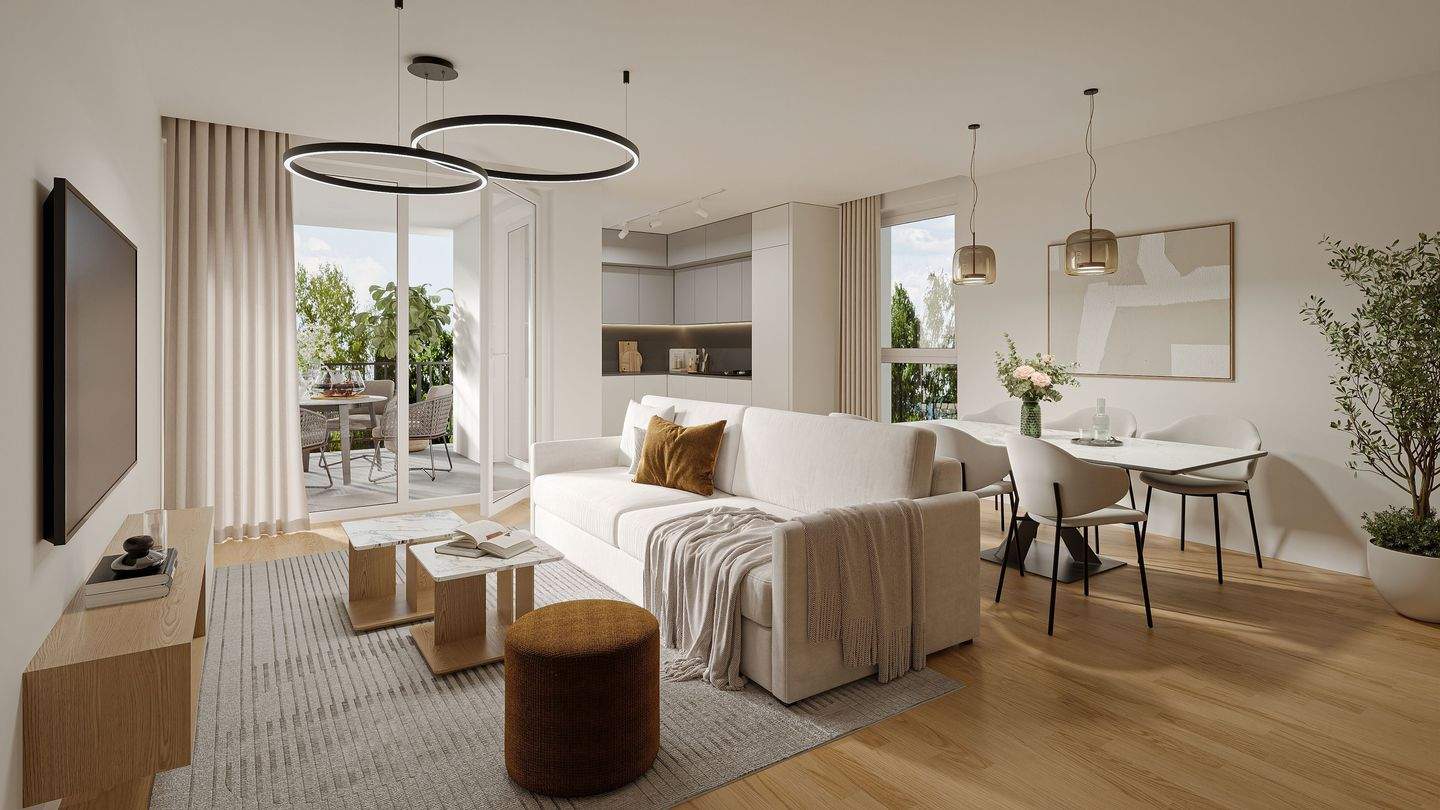 KfW-40 Neubau am Kaßberg – 100.000 € KfW-Darlehen ab 0,01 % möglich - Moderne 4-Zimmer-Wohnung mit Balkon und Aufzug