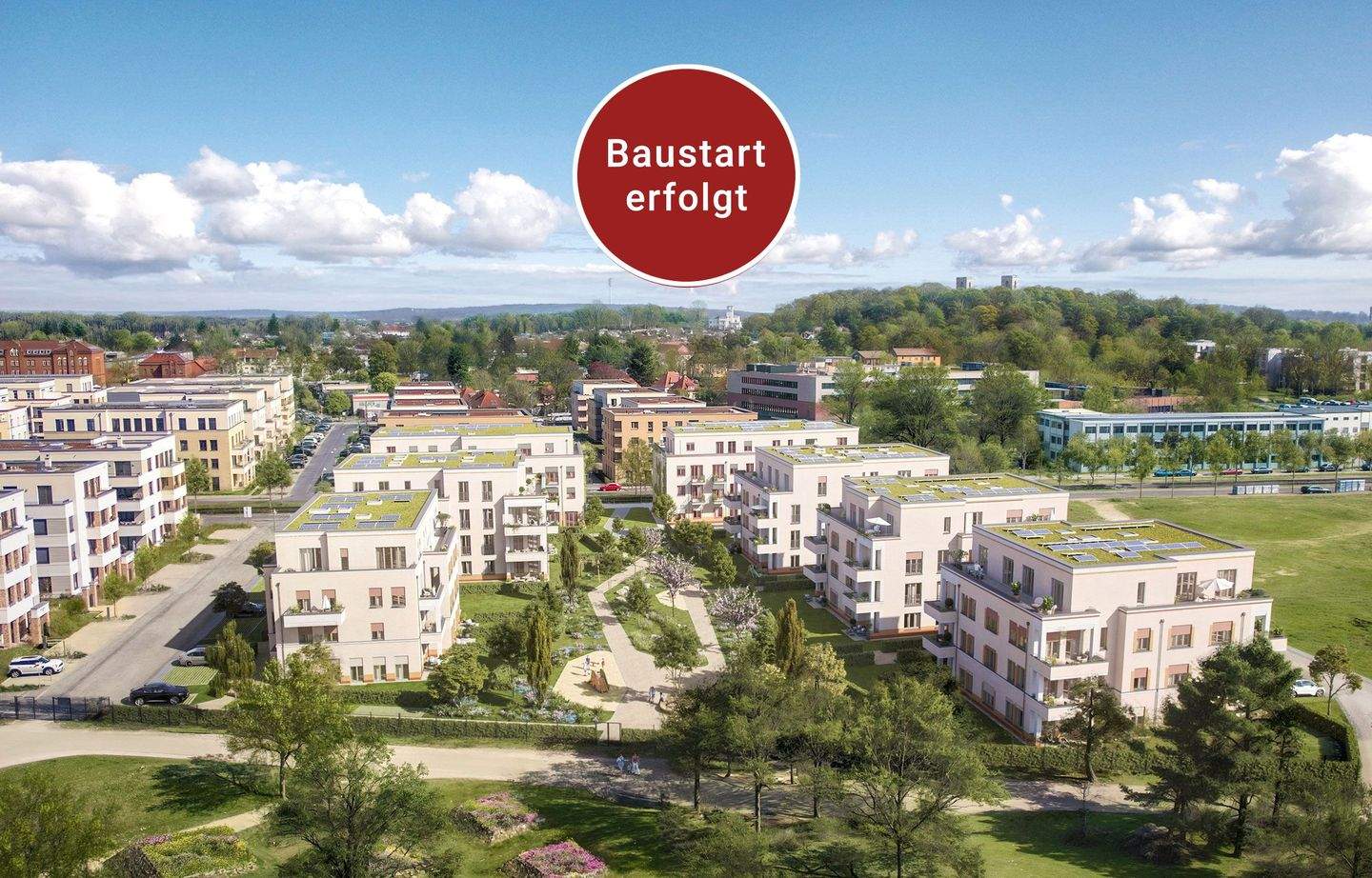 Bestlage direkt am Volkspark - Die neuen Parkvillen Potsdam