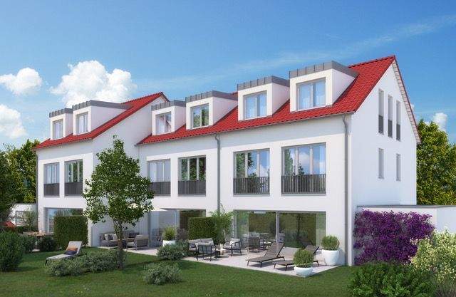 Neubau: Reihenmittelhaus in bester Alleinlage von Ingolstadt/Gerolfing