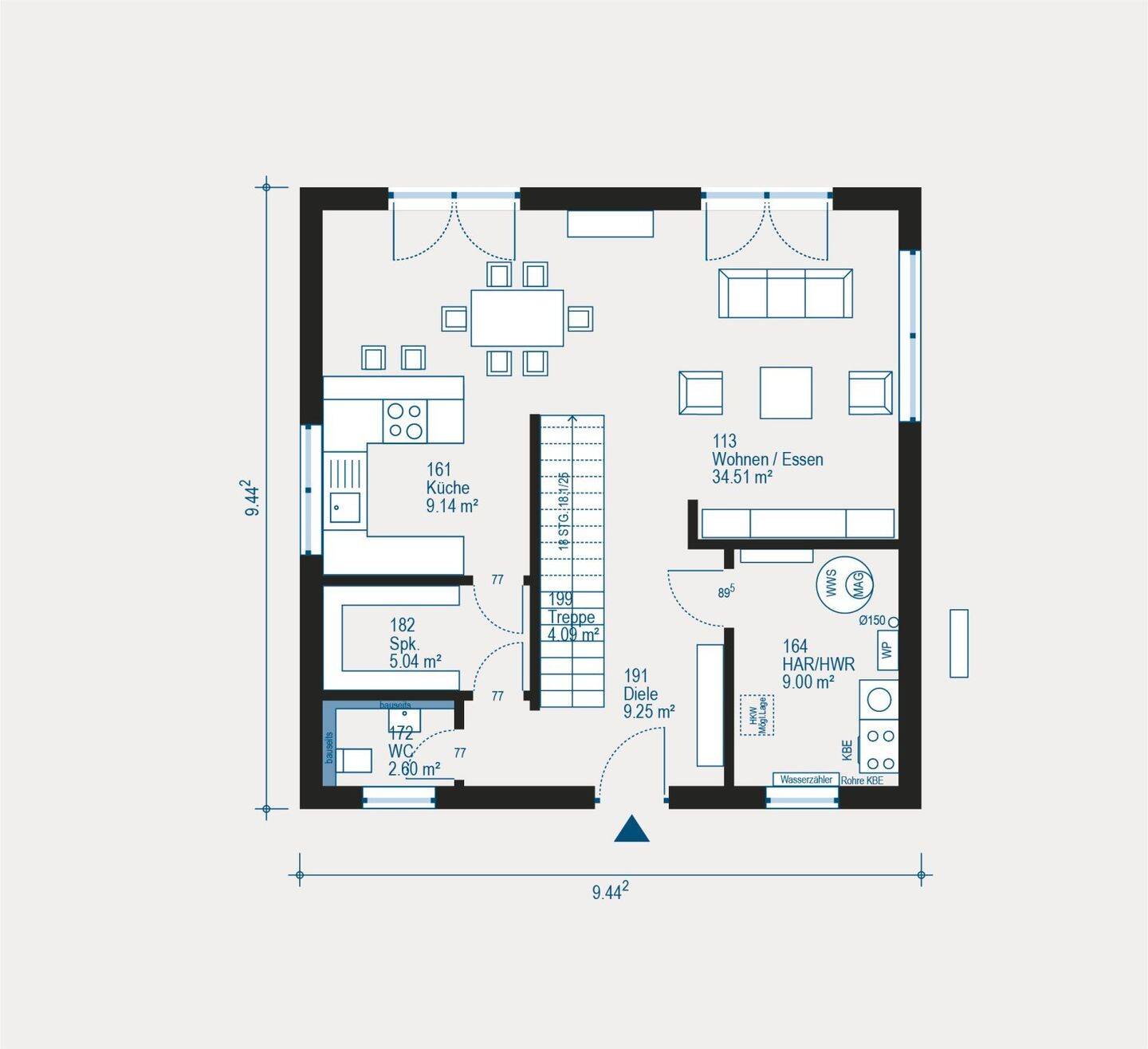 Ihr individuelles Einfamilienhaus Casa Mia 4- Flexibel, nachhaltig und zukunftssicher planen und bauen – Solingen – Vorschaubild 8