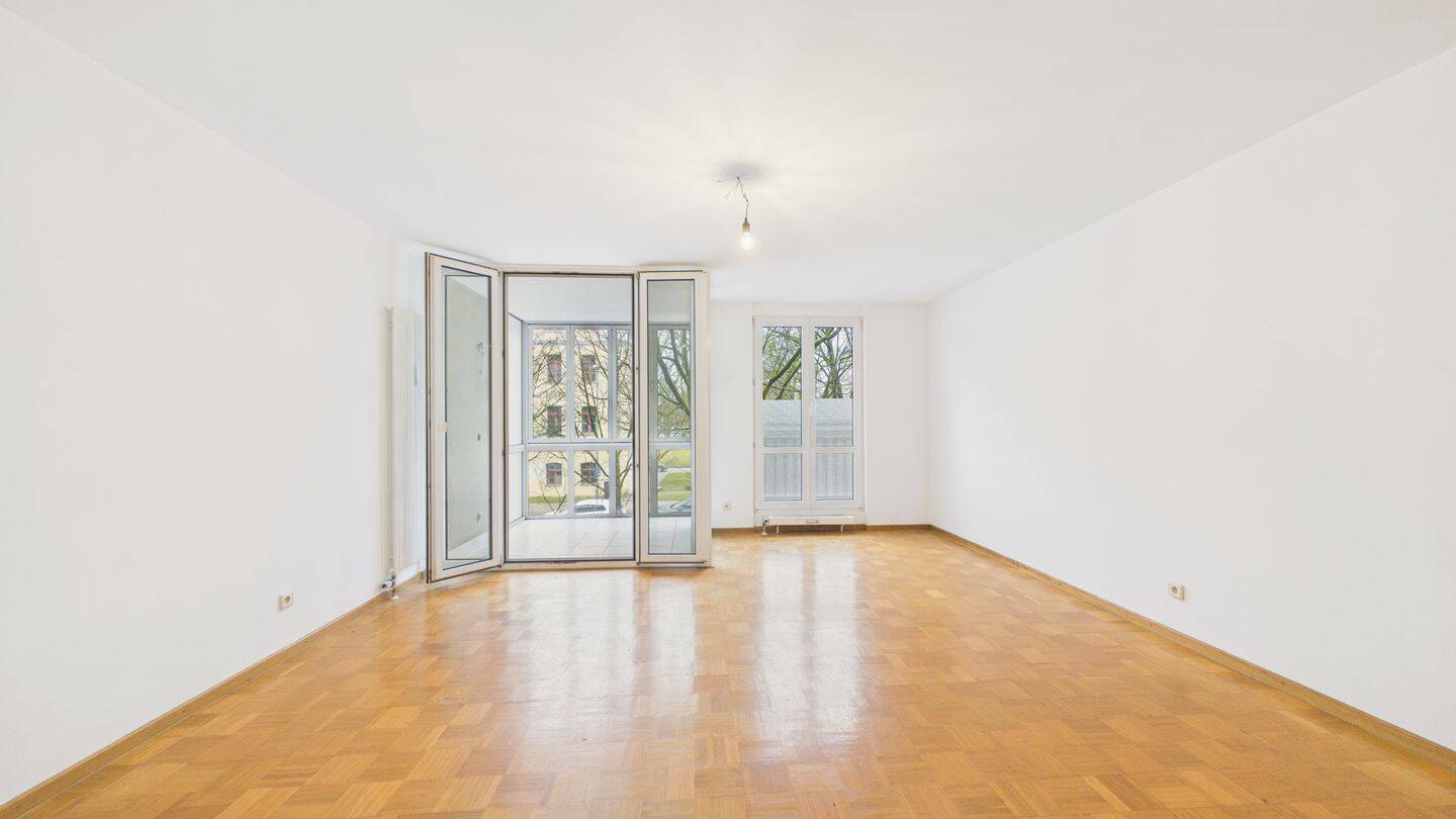 HEGERICH: Gemütliche 2-Zimmer-Wohnung mit Blick ins Grüne in Top-Lage nahe Olympiapark