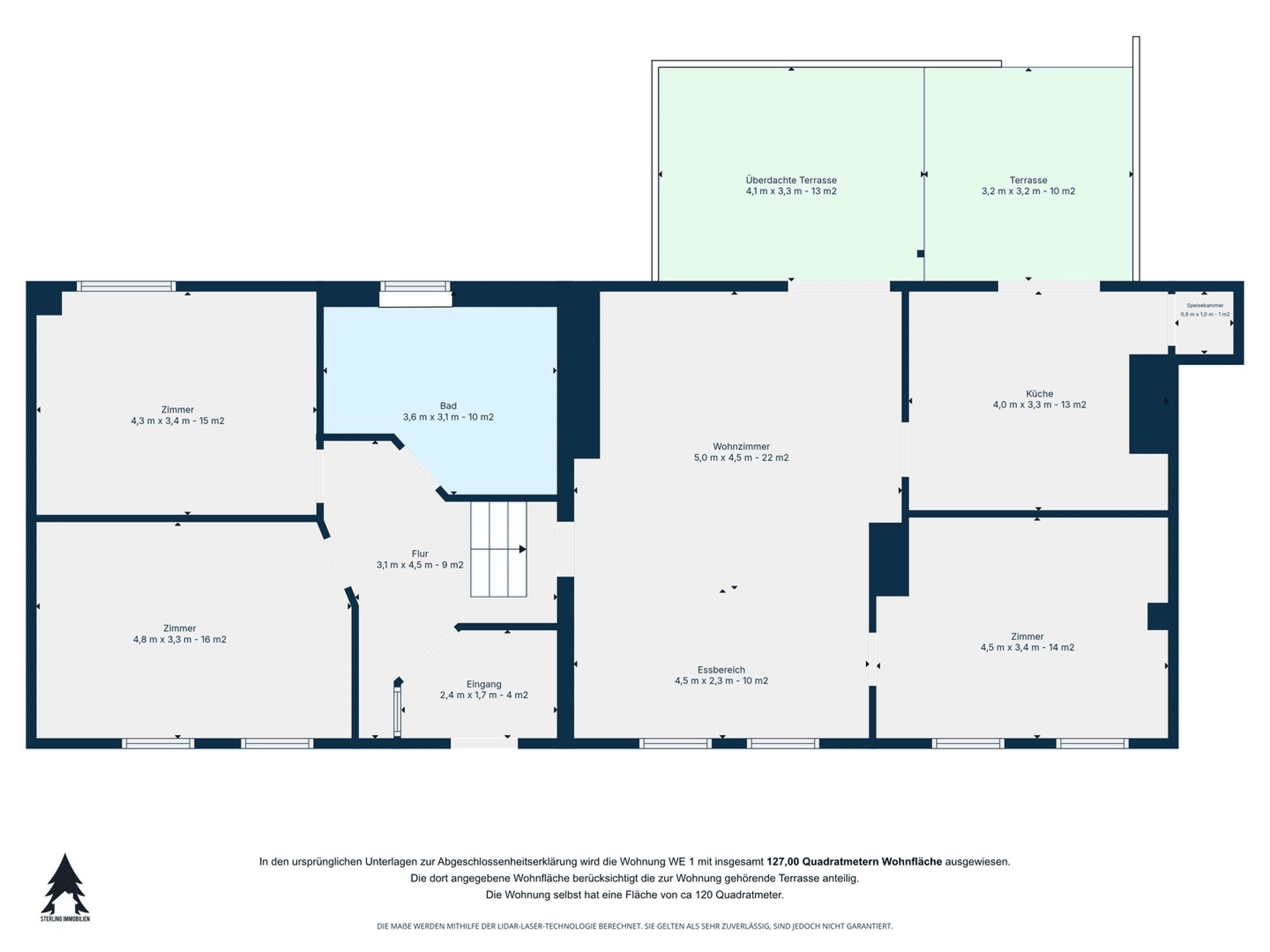 Erdgeschosswohnung in 06484 Quedlinburg mit 127 m² kaufen