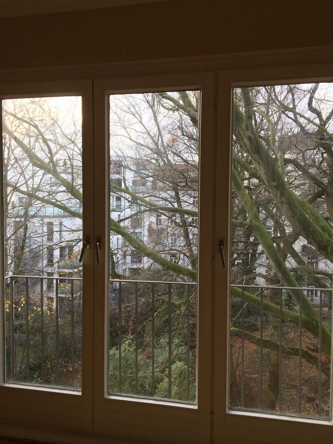 Renoviertes Ein-Zimmer-Apartement mit Blick ins Grüne – Hamburg – Vorschaubild 9