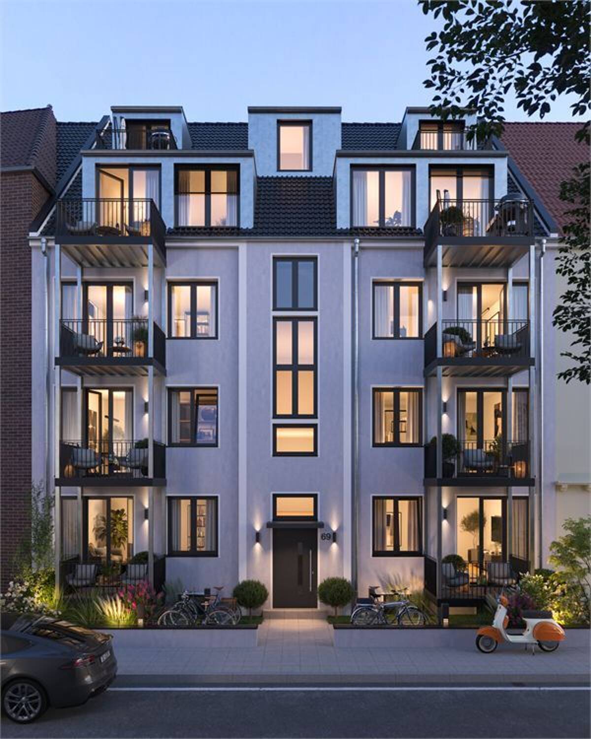 Münsters Südpark-Logen! Mitten drin, ruhig und mit Grünblick! – 48153 Münster – Bild 1 von 3