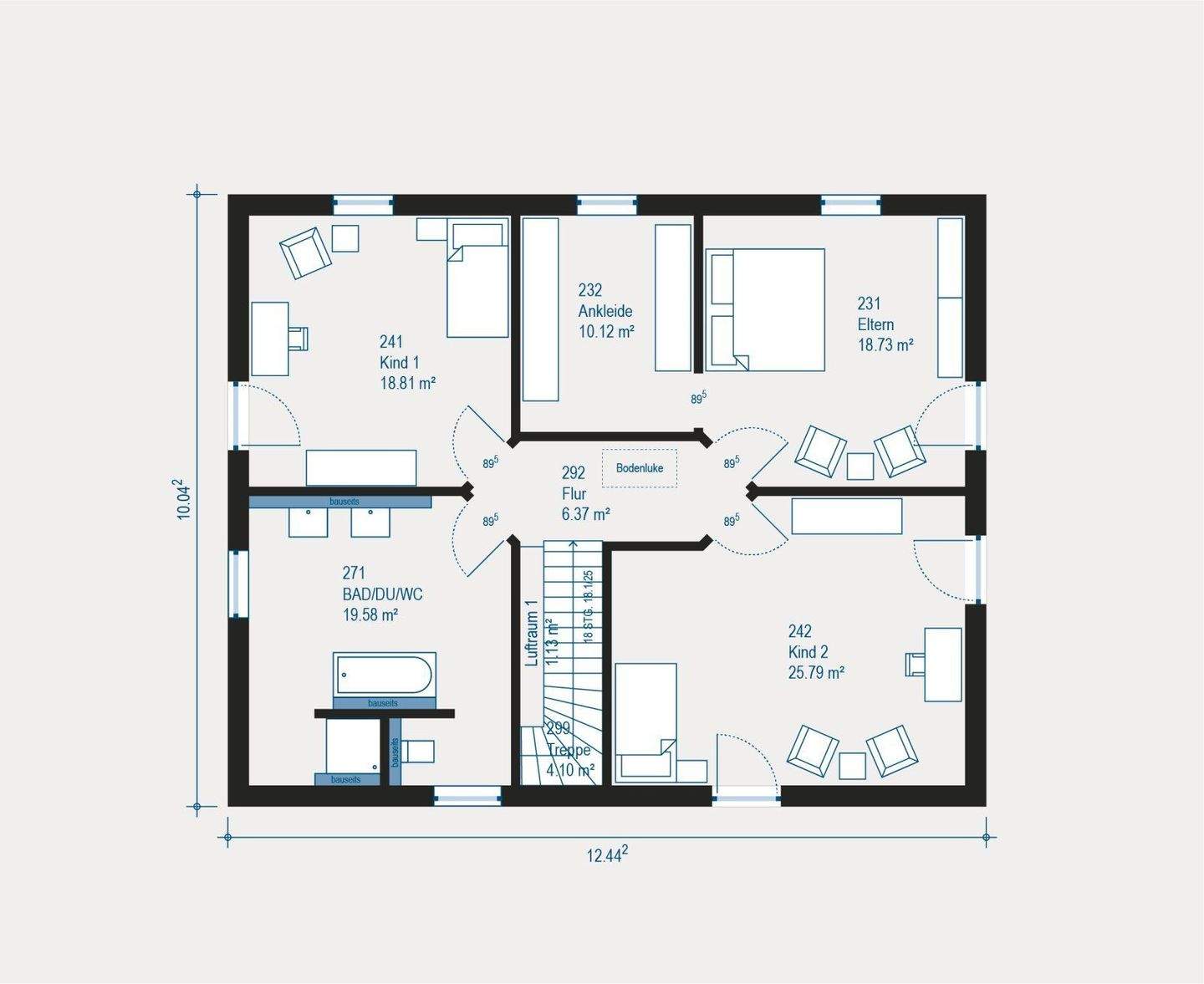 Modernes Mehrfamilienhaus in Weingarten - Individuell projektiert nach Ihren Wünschen – Weingarten – Vorschaubild 4