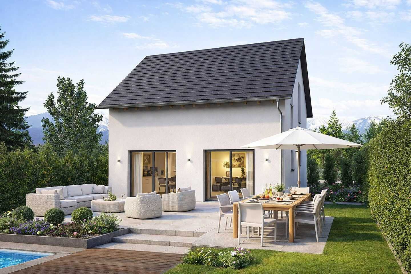 INKL.1050m² GRUNDSTÜCK+ VARIANTE EINZUGSFERTIG /KLEIN, ABER OHO – Norderstedt – Bild 1 von 9