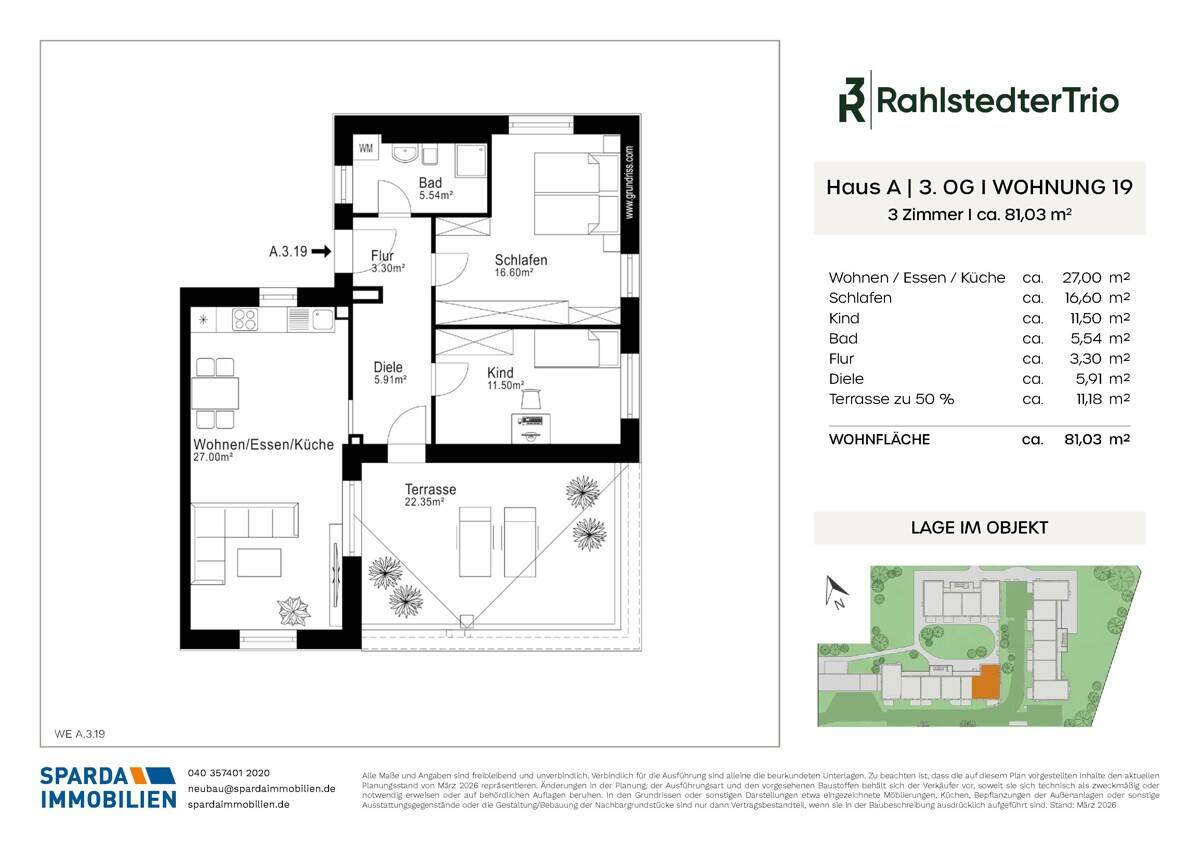 Ihr Penthouse in Rahlstedt – Hamburg – Vorschaubild 2