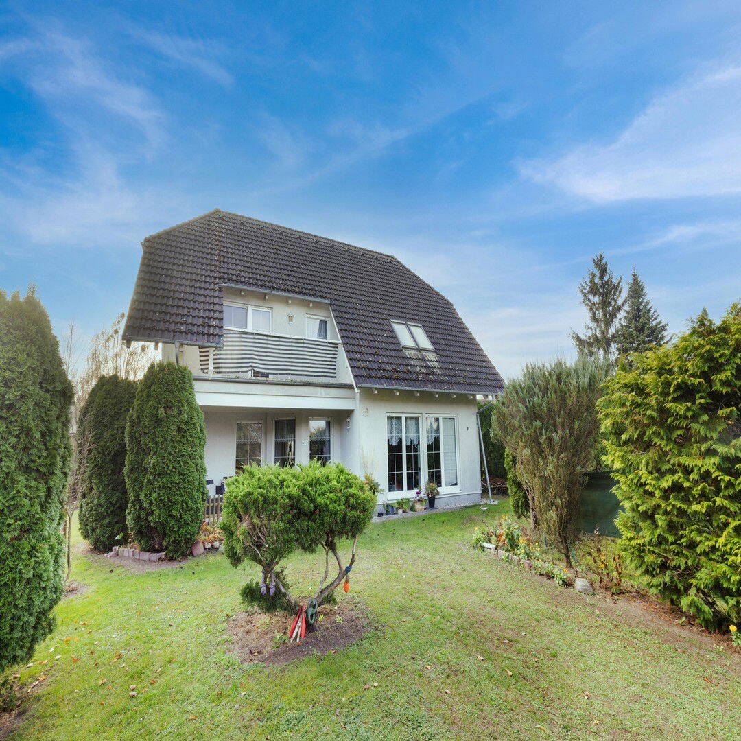 Einfamilienhaus in Fredersdorf-Vogelsdorf mit Blick ins Grüne - ideal für Familien – Fredersdorf-Vogelsdorf – Bild 1 von 9