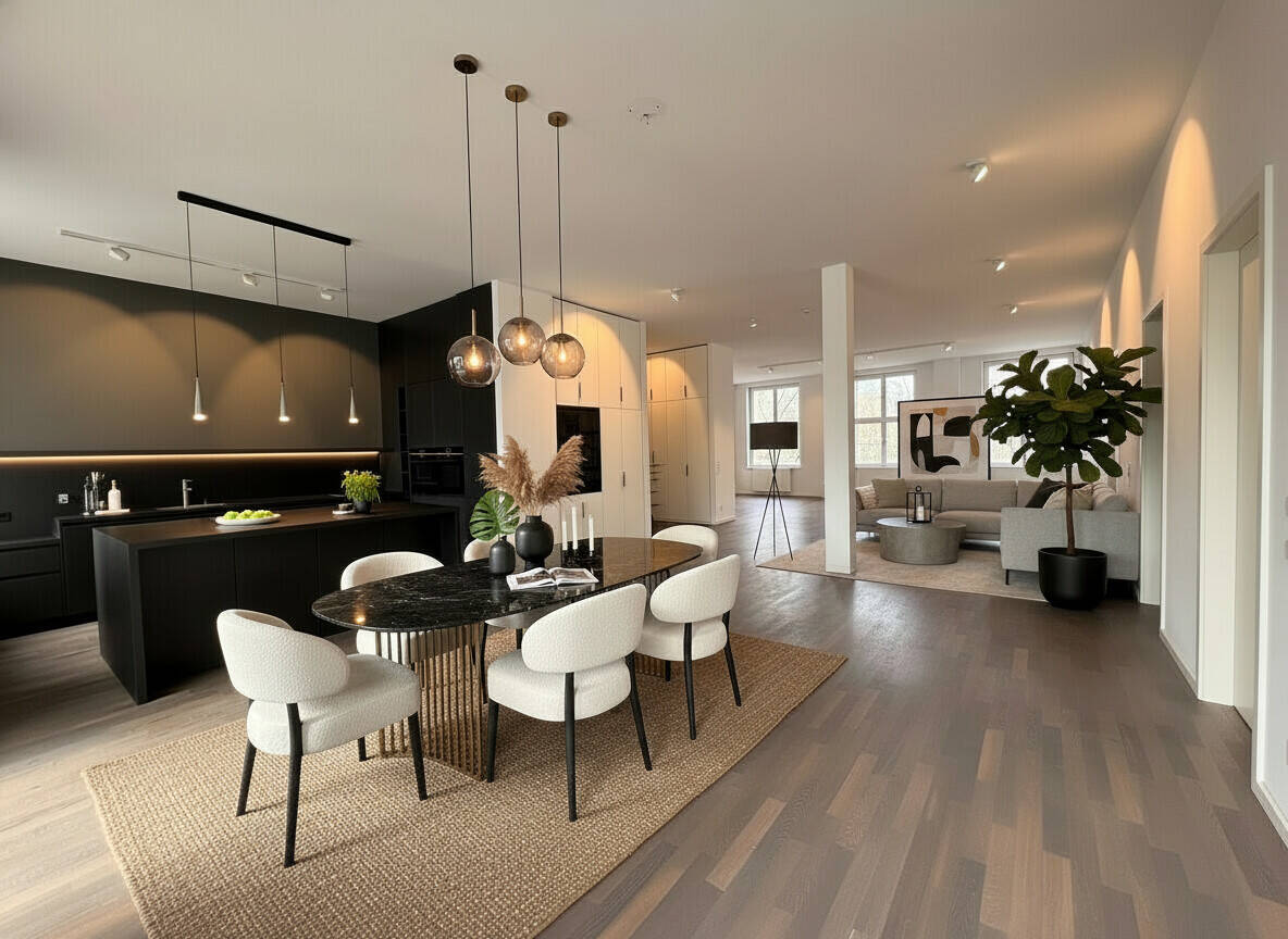 Exklusive Designwohnung mit Luxusausstattung, Balkon & moderner Eleganz – Berlin – Vorschaubild 5