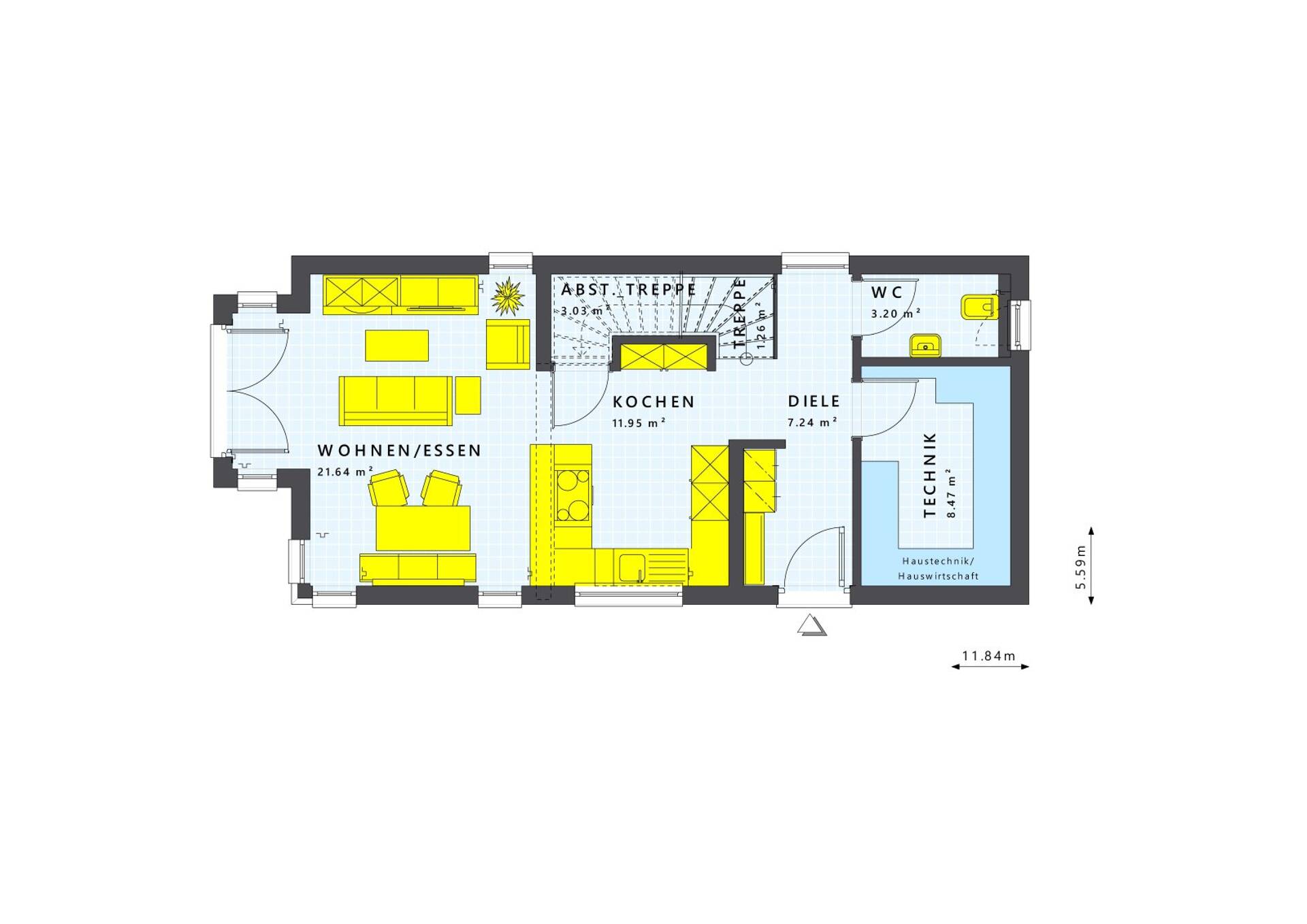 Haus in 76872 Erlenbach bei Kandel mit 108 m² kaufen