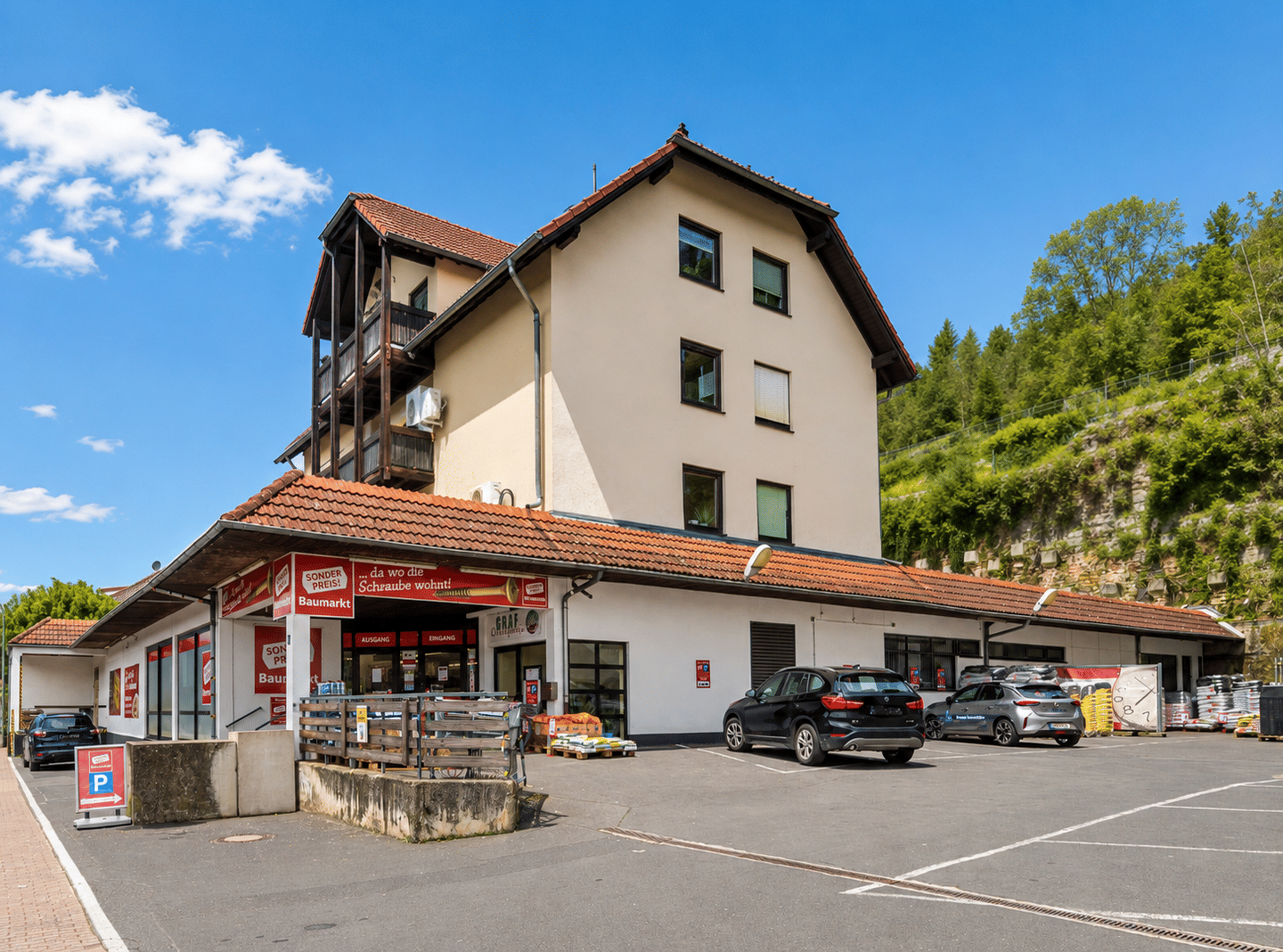 ++12% Rendite!!! Gewerbe-Objekt in Gemünden zvk., langfr. vermietet.++