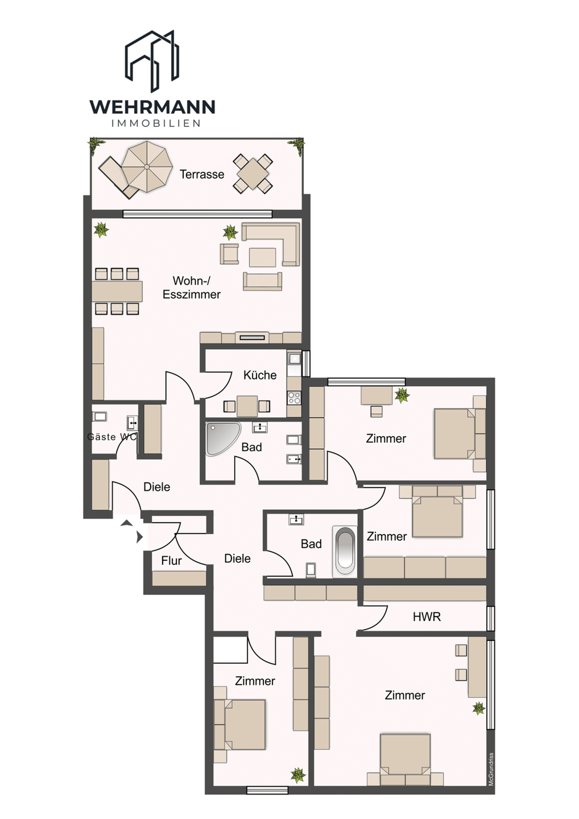 Etagenwohnung in 50668 Köln mit 182 m² kaufen