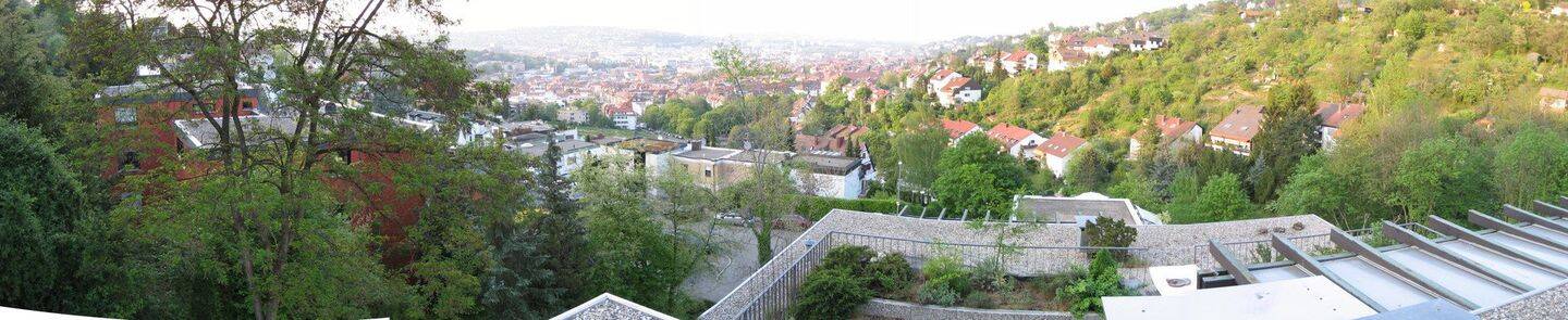 3-Zimmer Maisonette Wohnung in Stuttgart Süd mit grosser Terrasse, Aussicht und Garage