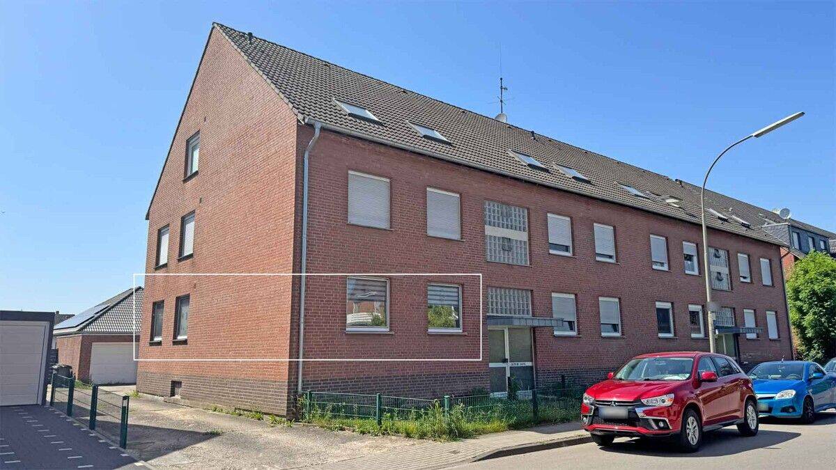 Attraktive Kapitalanlage - vermietete 3-Zimmer-Hochparterrewohnung in Wesel-Büderich!