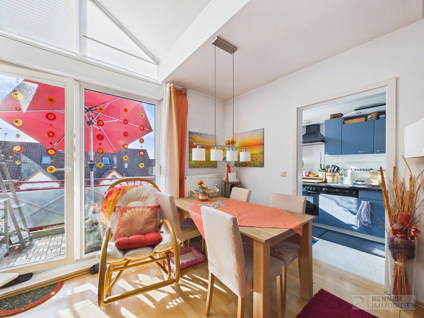 Wohnen auf 2 Stockwerken - 3 Zimmer Wohnung mit traumhaftem Balkon in Top Lage - Fürth-Burgfarrnbach – Fürth – Vorschaubild 7