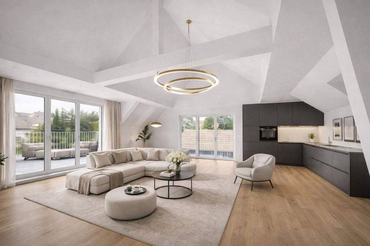 Jetzt besichtigen | 5 Zimmer-Penthouse, große Süd-West-Dachterrasse, barrierefrei – 65189 Wiesbaden – Bild 1 von 3