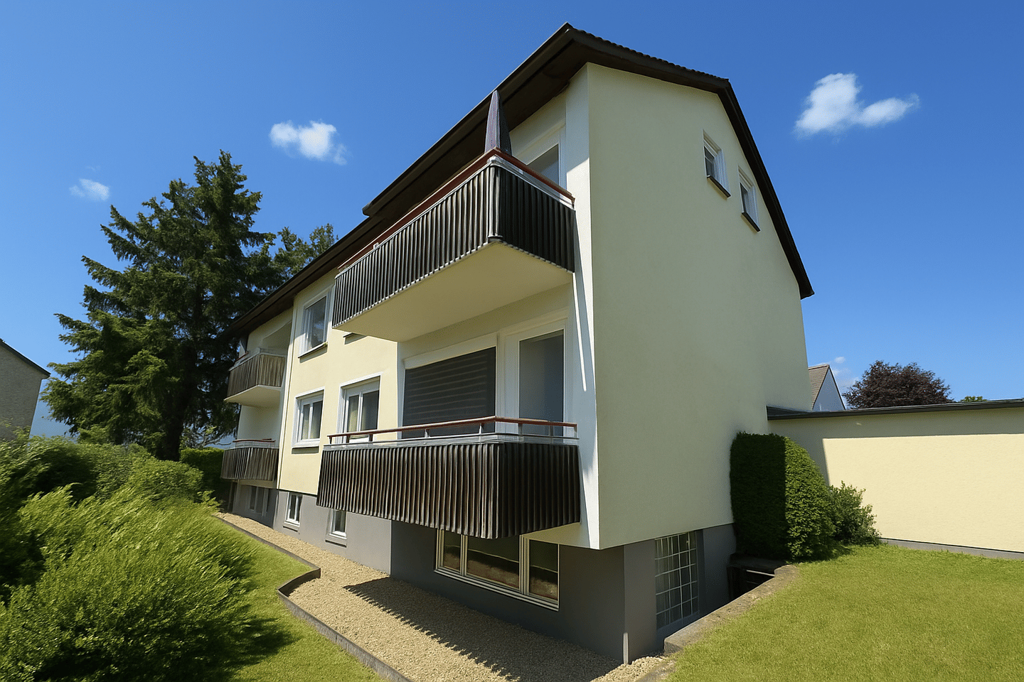 *Wertsteigernde Investition* - Kompl. vermietetes 6-Familien-Haus in erstklassiger, bevorzugter Lage – Leinfelden-Echterdingen – Bild 1 von 9