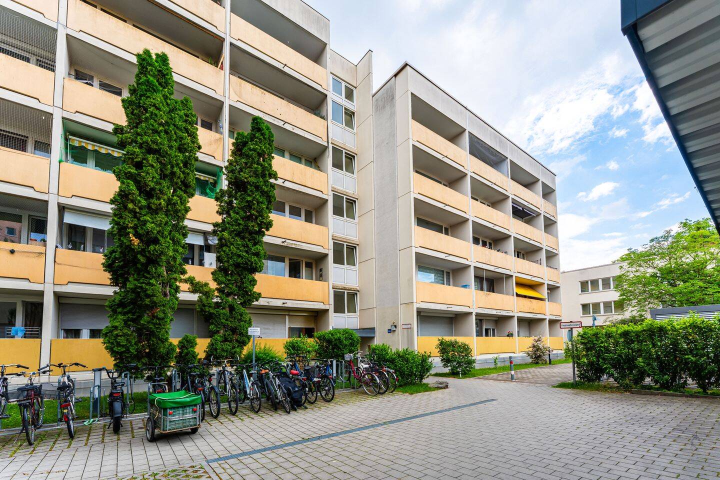 Langjährig vermietete Kapitalanlage im Rückgebäude