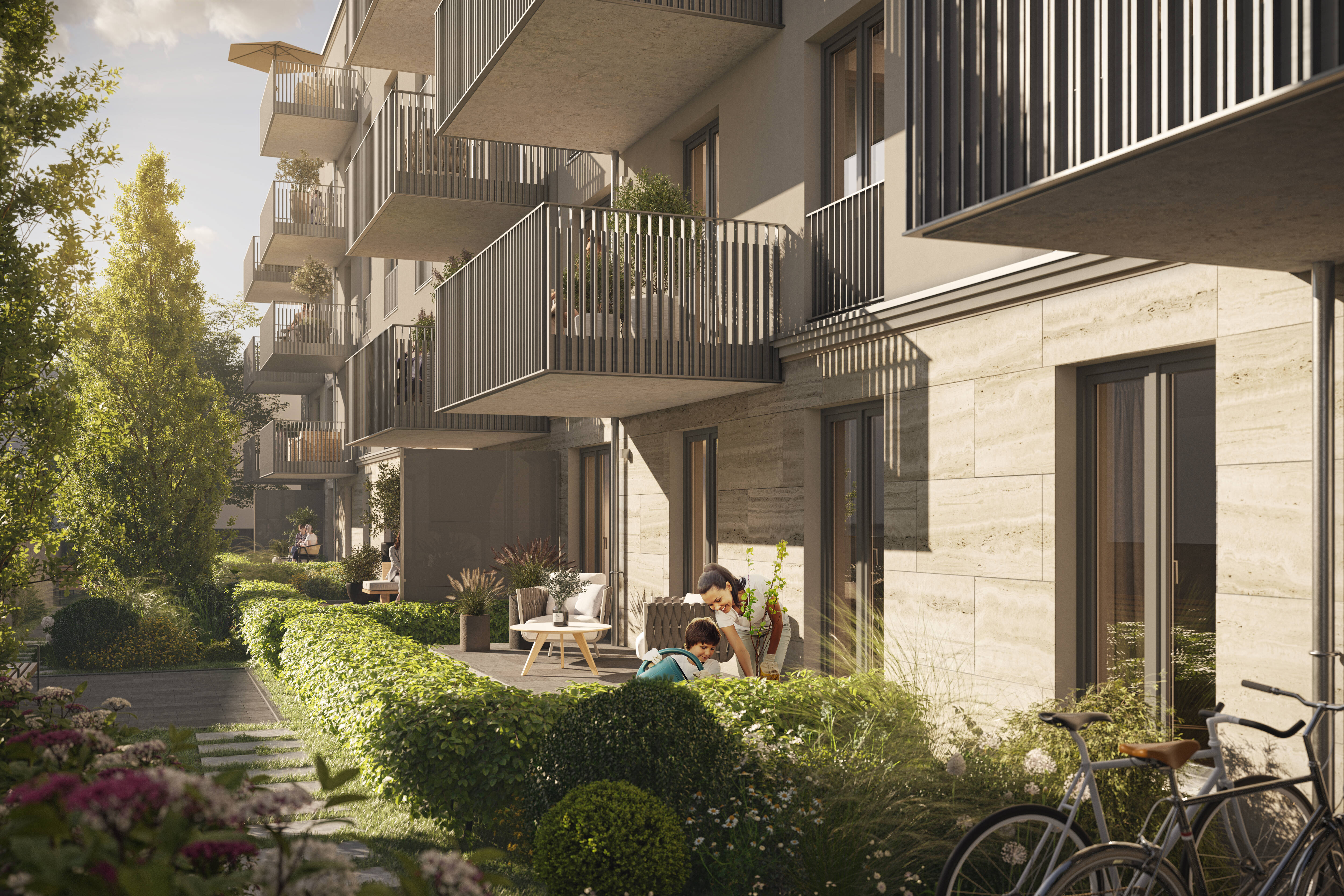 Großzügige 4-Zimmer Gartenwohnung – München – Vorschaubild 2